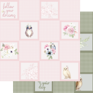 Uq Whispers of Wisdon 12X12 Soft Landing Paper