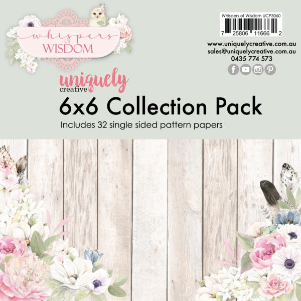 Uq Whispers of Wisdom 6X6 Collection Pack