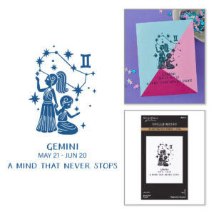 Spellbinders Block Print Gemini Registration Press + Foil Plate