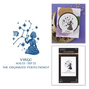 Spellbinders Block Print Virgo Registration Press + Foil Plate