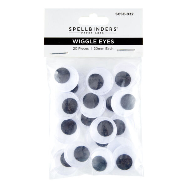 Spellbinders Wiggle Eyes - 20 Pack