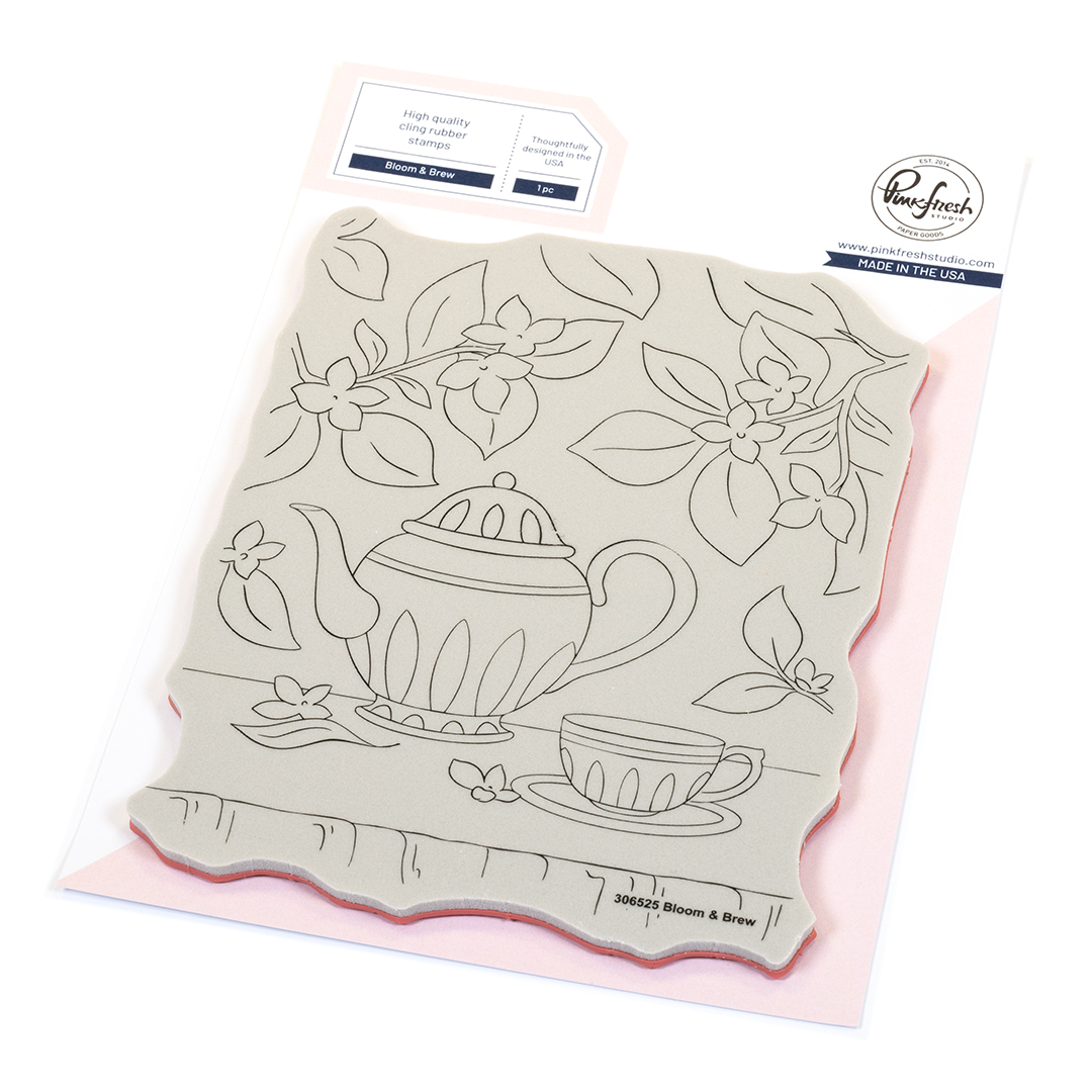 Pinkfresh Stamp Bloom & Brew