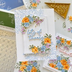 Pinkfresh Stamp Cozy Blooms