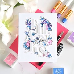 Pinkfresh Stamp Cozy Blooms