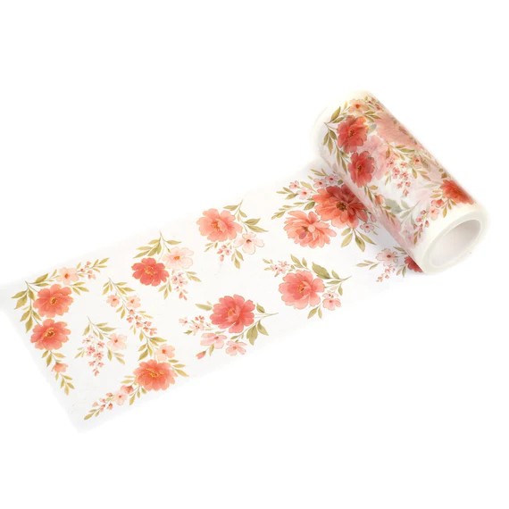 Pinkfresh Washi Peony Glow