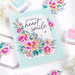 Pinkfresh Washi Peony Glow
