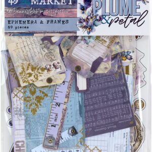 49 & MARKET PLUME & PETAL EPHEMERA & FRAME COLLECTION