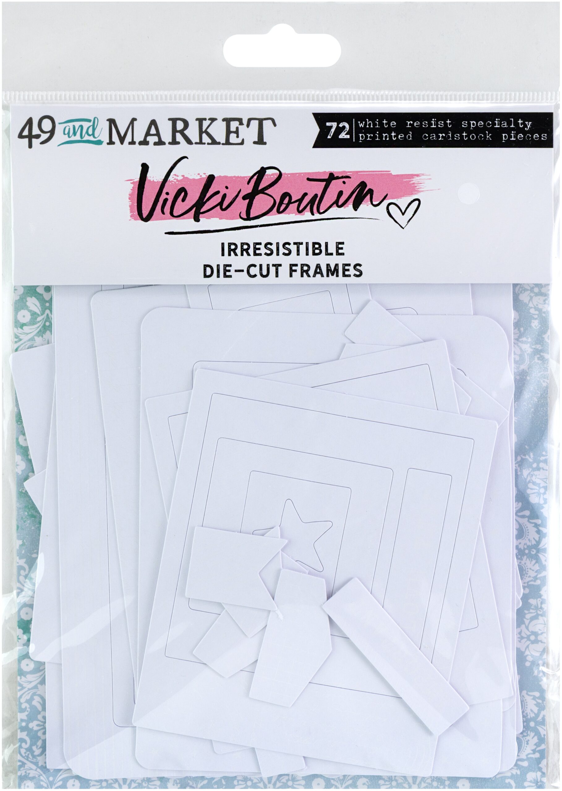 49 & MARKET VICKI BOUTIN IRRESISTIBLE DIE CUT FRAMES