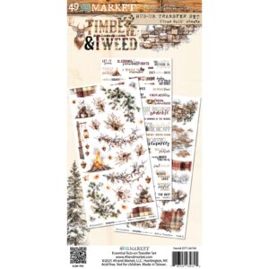 49 & MARKET TIMBER & TWEED RUB ONS ESSENTIALS