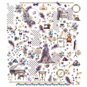 49 & MARKET PLUME & PETAL LASER CUT