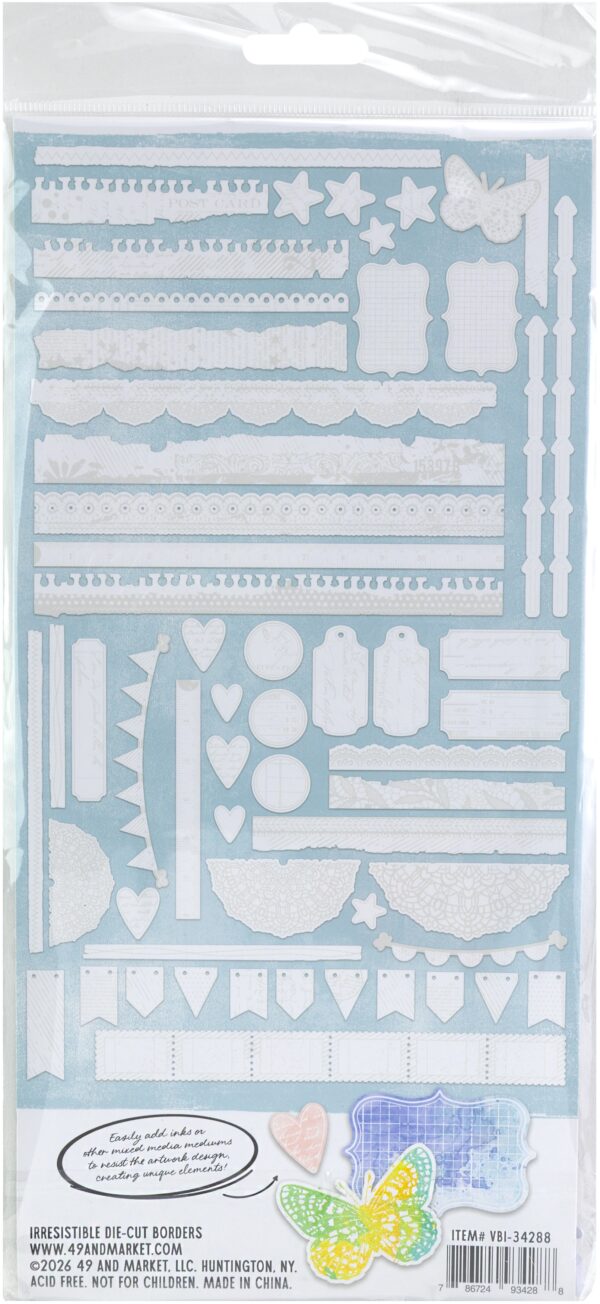 49 & MARKET VICKI BOUTIN IRRESISTIBLE DIE CUT BORDERS