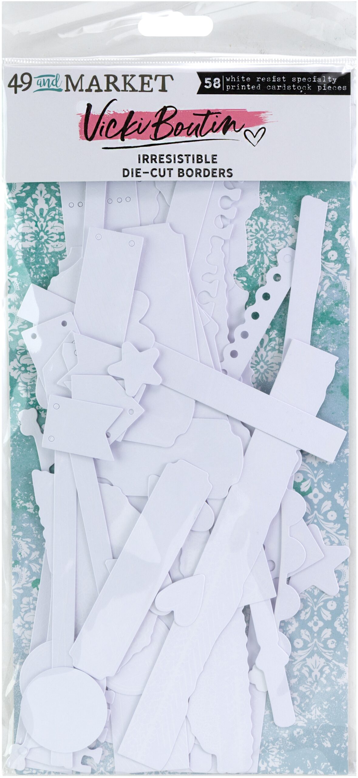 49 & MARKET VICKI BOUTIN IRRESISTIBLE DIE CUT BORDERS