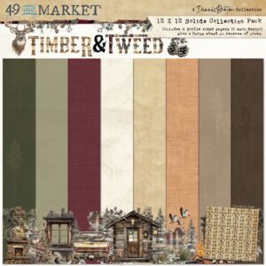 49 & MARKET TIMER & TWEED 12X12 SOLIDS COLLECTION PACK