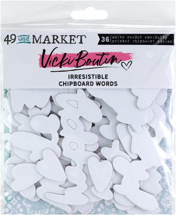 49 & MARKET VB IRRESISTIBLE CHIPBOARD WORDS