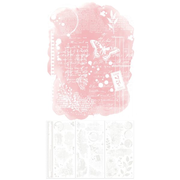 49 & MARKET VICKI BOUTIN IRRESISTIBLE ARTFUL LAYERS RUB-ONS