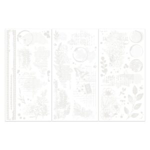 49 & MARKET VICKI BOUTIN IRRESISTIBLE ARTFUL LAYERS RUB-ONS