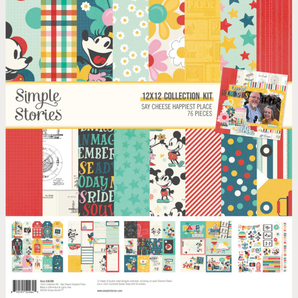 Simple Stories Say Cheese Happiest Place Collection Kit
