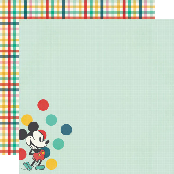 Simple Stories Say Cheese Happiest Place 12X12 Meeting the Mouse