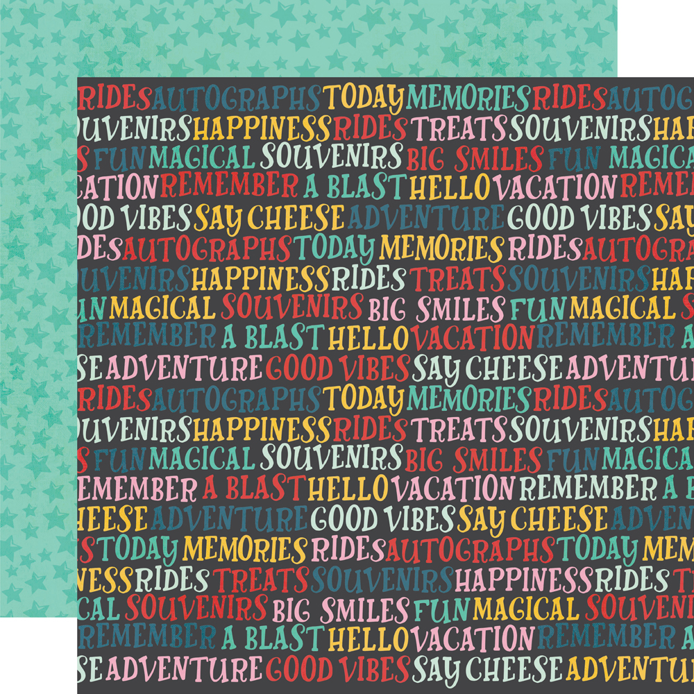 Simple Stories Say Cheese Happiest Place 12X12 So Much Happy