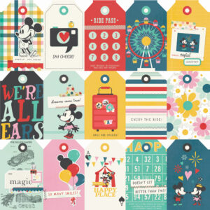 Simple Stories Say Cheese Happiest Place 12X12 Tag Elements