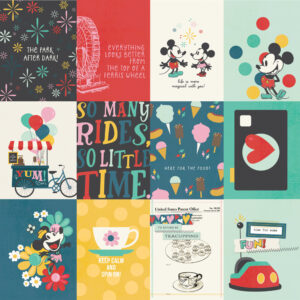Simple Stories Say Cheese Happiest Place 12X12 3X4 Elements