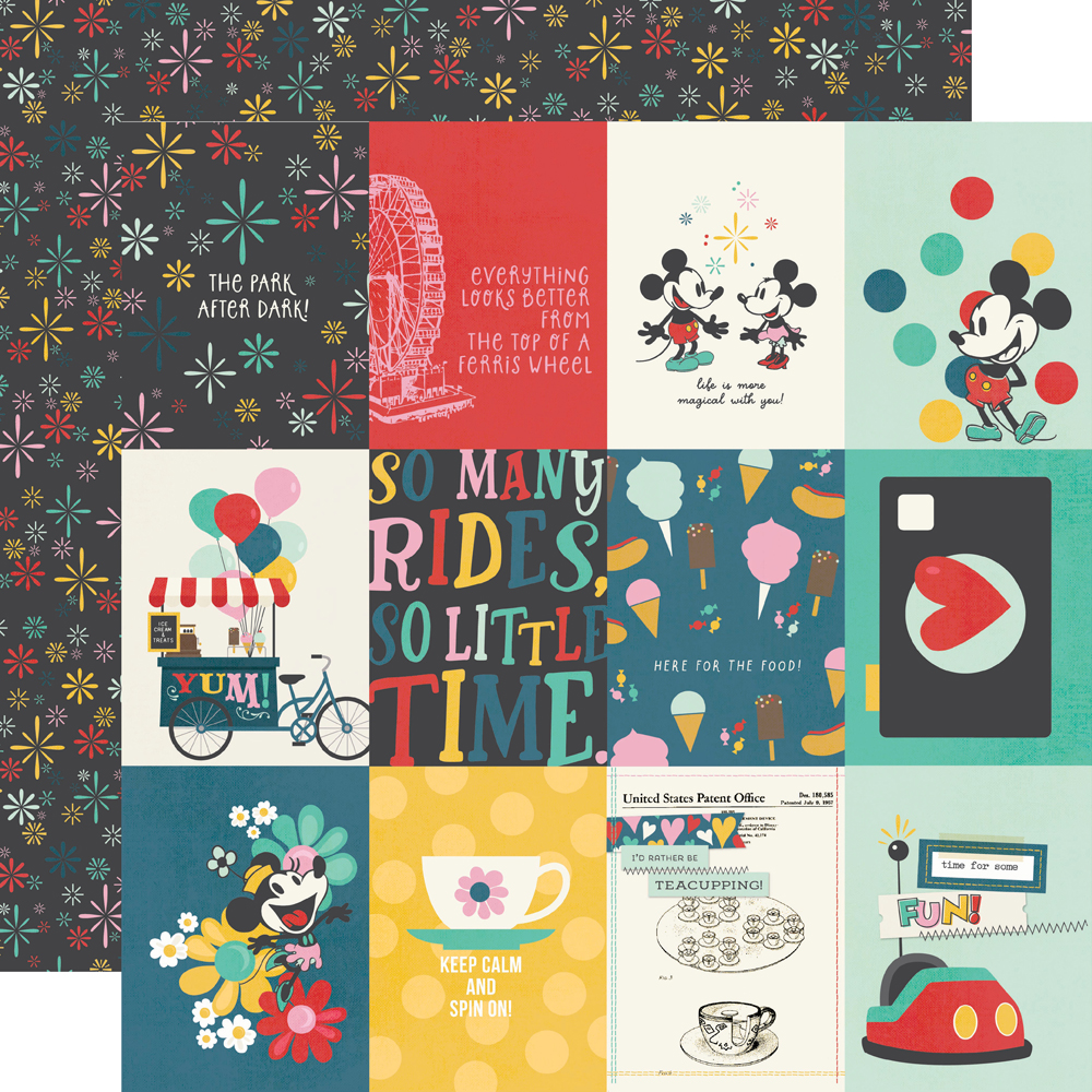 Simple Stories Say Cheese Happiest Place 12X12 3X4 Elements