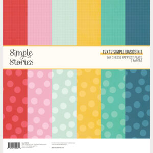 Simple Stories Say Cheese Happiest Place 12X12 Simple Basics Kit