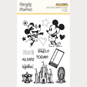 Simple Stories Say Cheese Happiest Place Stamp All Ears!