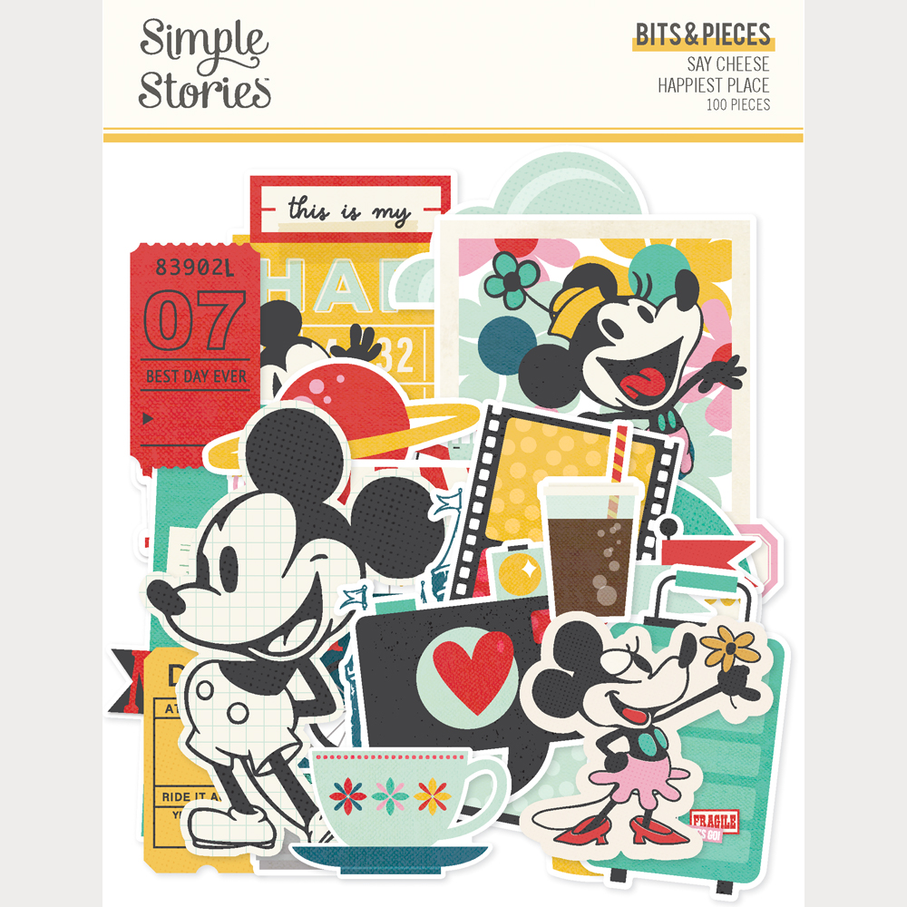 Simple Stories Say Cheese Happiest Place Bits & Pieces