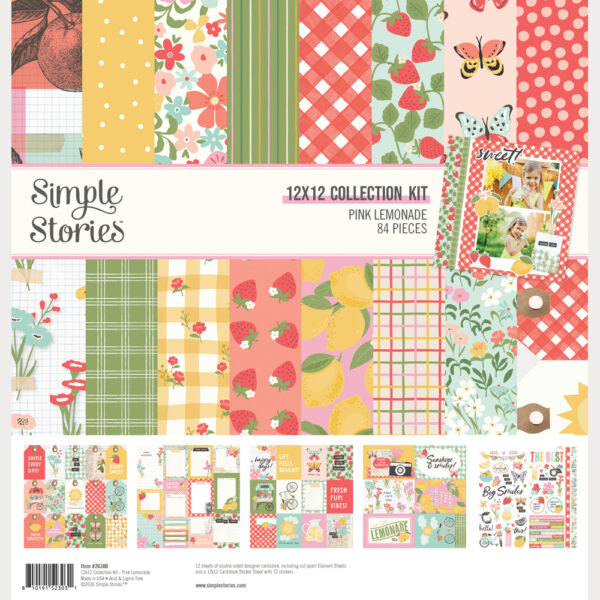 Simple Stories Pink Lemonade Collection Kit Simple Stories Pink Lemonade Collection Kit