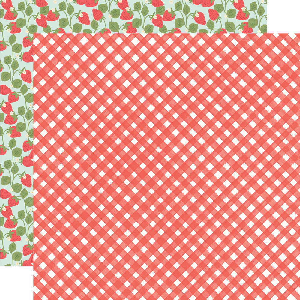 Simple Stories Pink Lemonade 12X12 Berry Sweet
