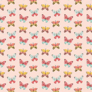 Simple Stories Pink Lemonade 12X12 Spread Your Wings