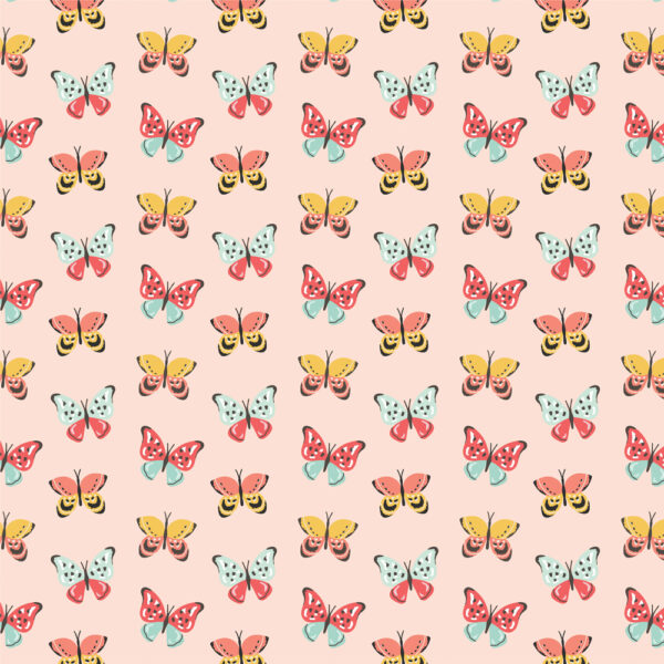 Simple Stories Pink Lemonade 12X12 Spread Your Wings