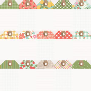 Simple Stories Pink Lemonade 12X12 Tag Elements