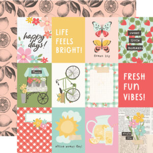Simple Stories Pink Lemonade- 3X4 Elements