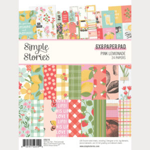 Simple Stories Pink Lemonade 6X8 Pad