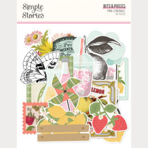 Simple Stories Pink Lemonade Bits & Pieces