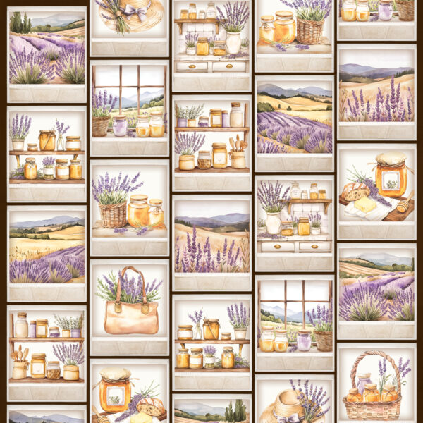 Simple Stories Simple Vintage Lavender Fields 12X12 Sunshine & Honey