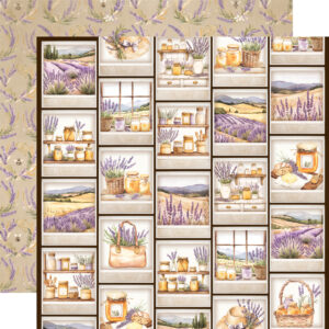 Simple Stories Simple Vintage Lavender Fields 12X12 Sunshine & Honey