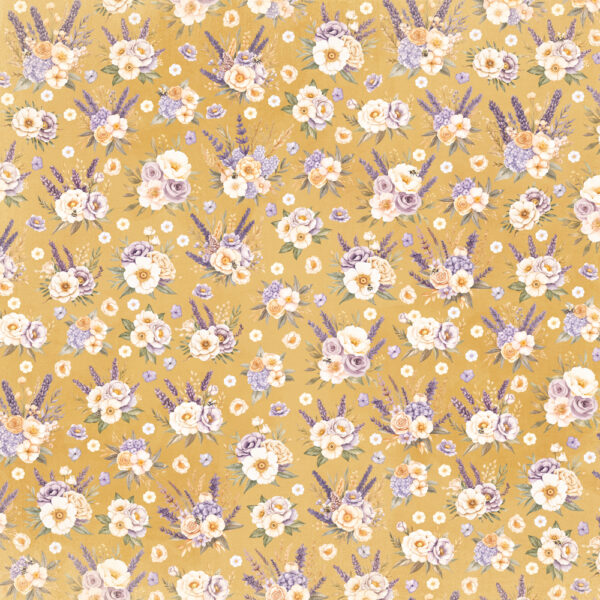 Simple Stories Simple Vintage Lavender Fields 12X12 Stay Golden