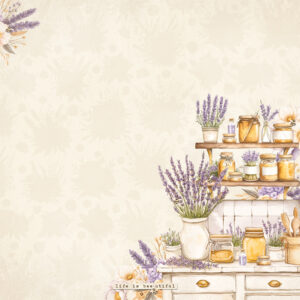 Simple Stories Simple Vintage Lavender Fields 12X12 Stay Golden