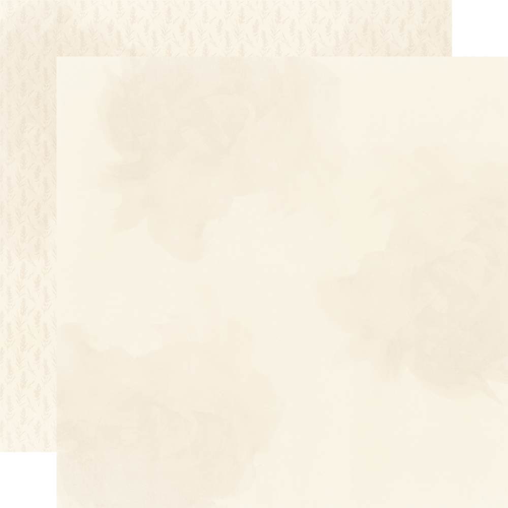 Simple Stories Simple Vintage Lavender Fields 12X12 Ivory