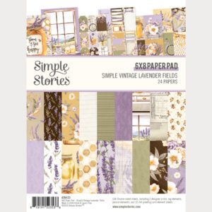 Simple Stories Simple Vintage Lavender Fields 6X8 Pad