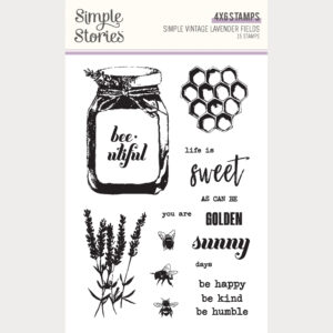 Simple Stories Simple Vintage Lavender Fields Stamp