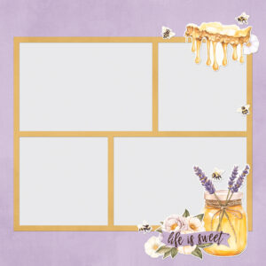Simple Stories Simple Vintage Lavender Fields- Simple Pages Page Pieces