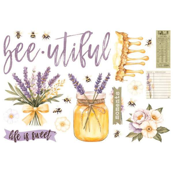 Simple Stories Simple Vintage Lavender Fields- Simple Pages Page Pieces