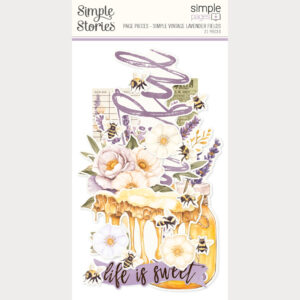 Simple Stories Simple Vintage Lavender Fields- Simple Pages Page Pieces