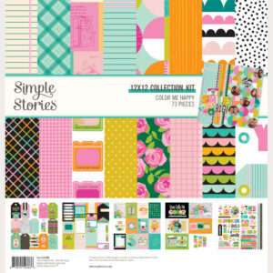 Simple Stories Color Me Happy Collection Kit