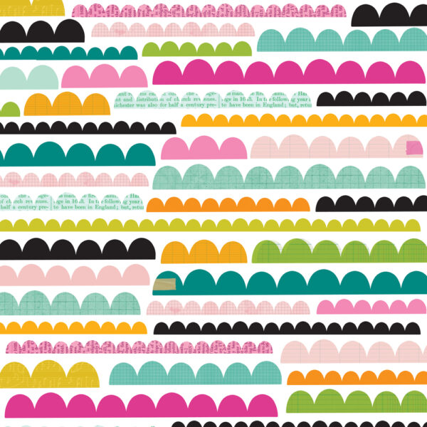 Simple Stories Color Me Happy 12X12 Right Now!