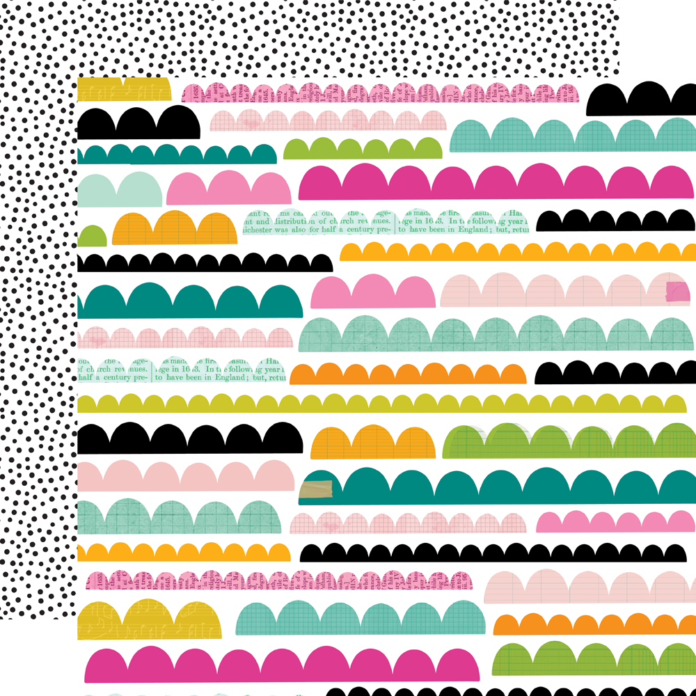 Simple Stories Color Me Happy 12X12 Right Now!